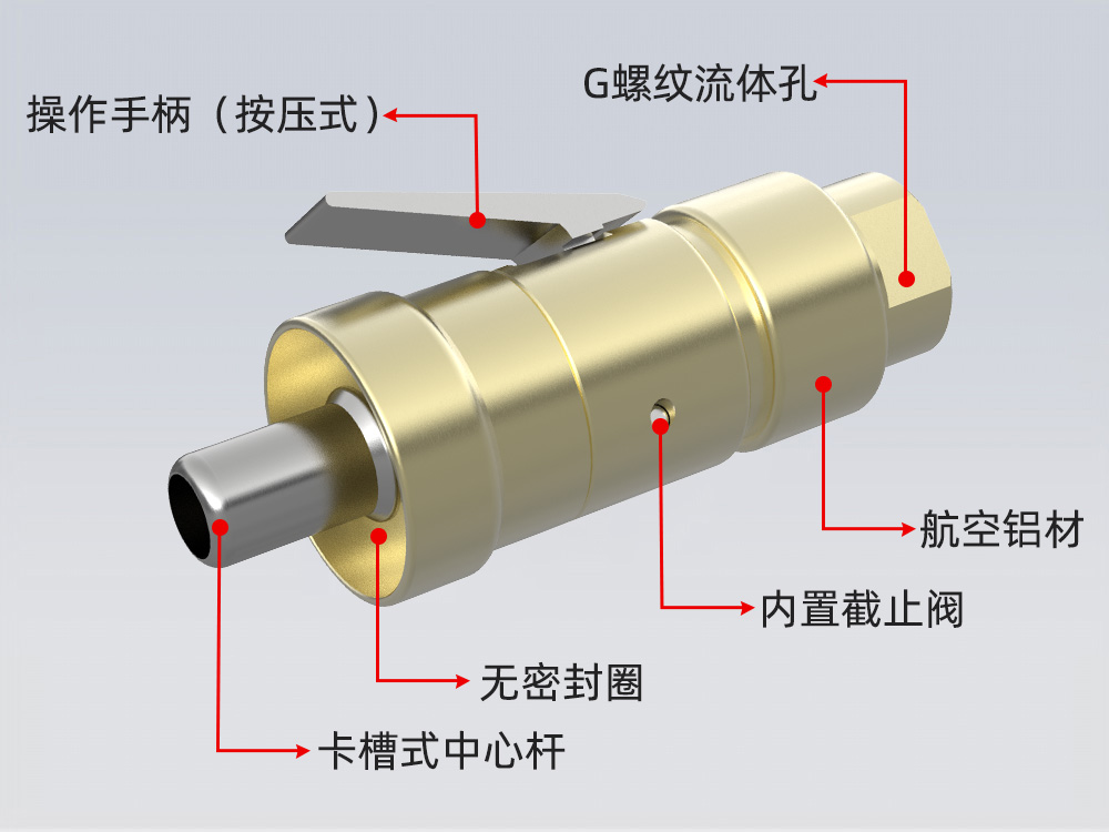 J2044母头连接器的剖析图